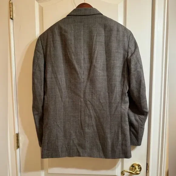 Vintage Lana Moda Collection By Peter Derano Mens Blazer Size 40S - Picture 5 of 14